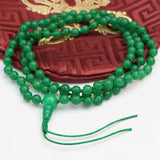 Hand Knotted Jade Stone Prayer Mala