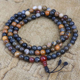 River Stone Japa Mala