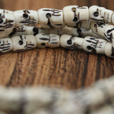 Yak Bone Skull Prayer Mala