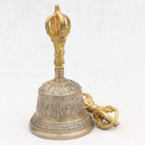 Tibetan Gold Plated Bell Handmade