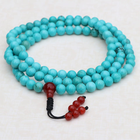 Turquoise Stone Japa Mala